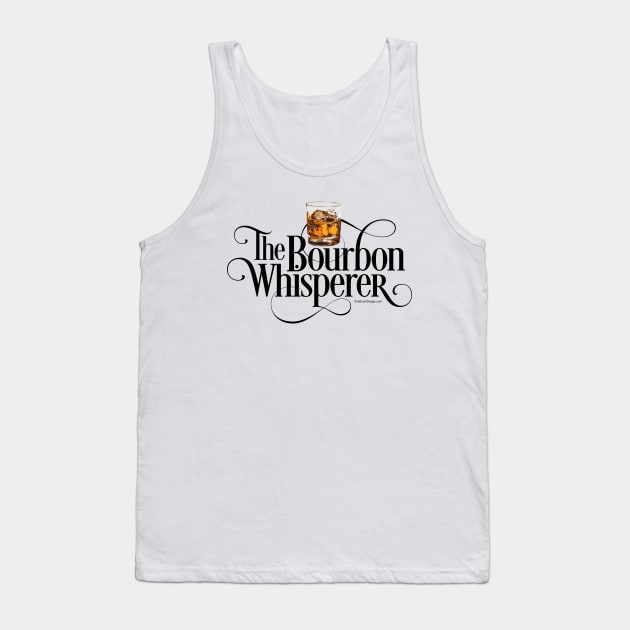 The Bourbon Whisperer - funny whiskey drinker Tank Top by eBrushDesign